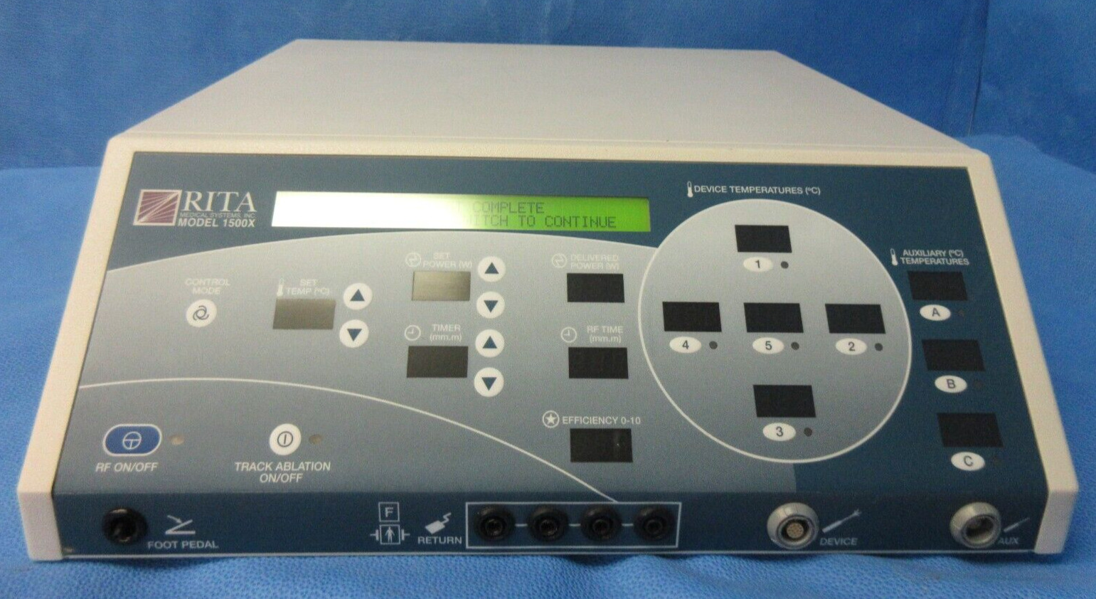 RITA Medical Sys. Model 1500X Radio Frequency Surgical Generator