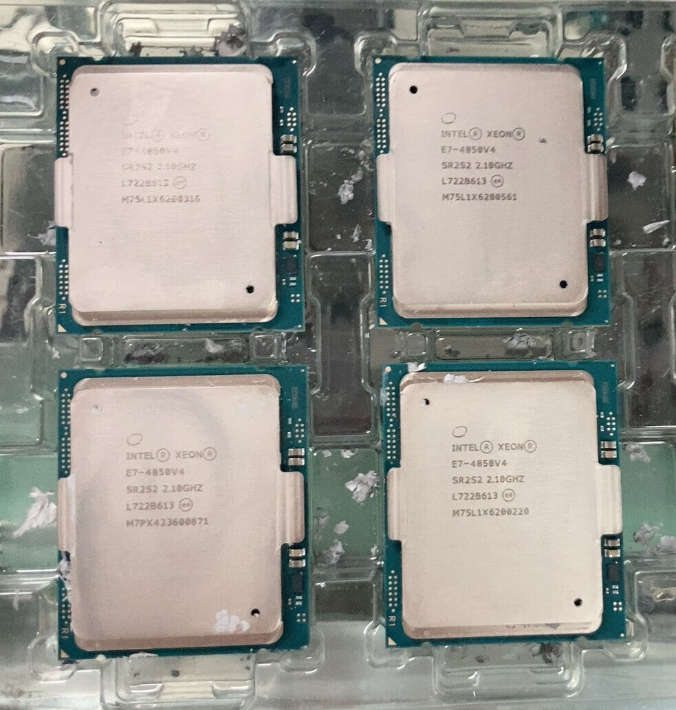 Intel Xeon E7-4850V4 2.10GHz 16 core 32 threads 115W 40MB CPU processor