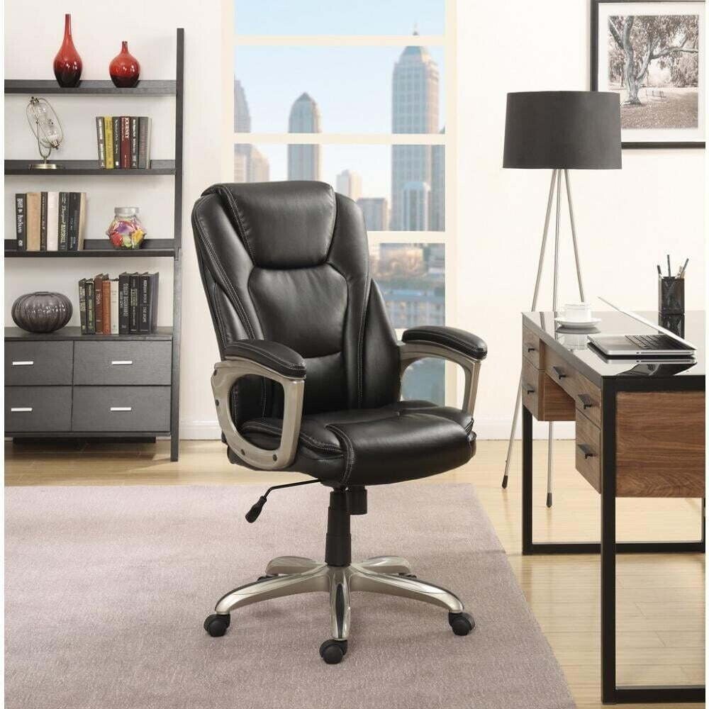 Serta Big and Tall Commercial Office Chair Memory Foam 350 Lb Capacity Black NEW