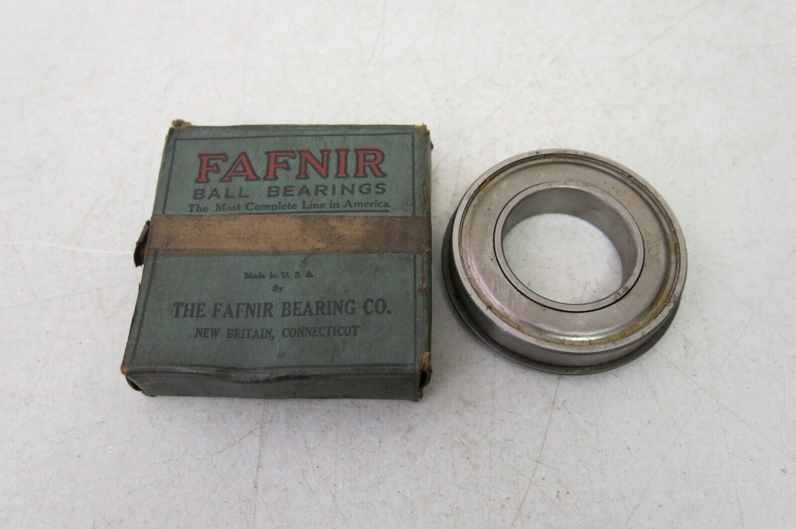Vintage Fafnir 207DG-2 Ball Bearing Dimension 40-72-16 mm