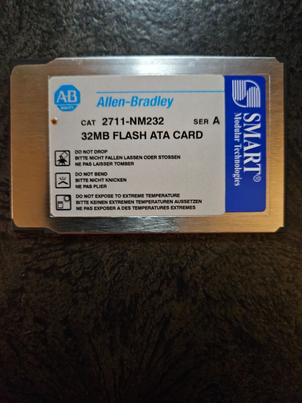 2711-NM232  NEW Allen-Bradley  PanelView 4 MB PCMCIA Memory Card
