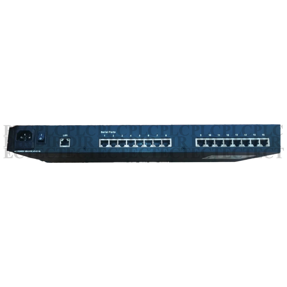 USED Moxa NPort5610-16 16-port RS-232 Serial Communication Server
