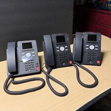 Lot of 3 Avaya J139 VoIP Business Phones Cobalt Black 700513916 (5136) picture