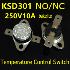 5/20/50/200pcs KSD301/302 Temperature control Switch 250V 10A Thermostat sensor picture