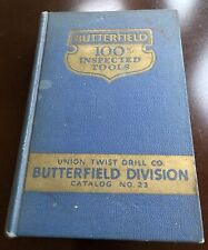 Vintage Butterfield Milling, Cutters, Gauges, Cases, Tools Catalogue-388 Pages picture