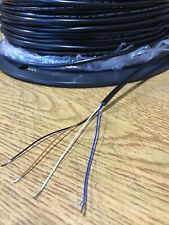 4 Conductor Wire 24 AWG 300 Volt Braided Tinned Per Foot presure transducer wire picture