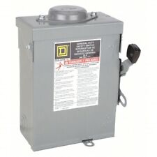 Square D D321NRB 30 Amps 240 VAC Disconnect Rainproof  3 Pole Safety Switch picture