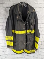  Fire Fighters Turnout Coat Jacket Vintage Rare Sz 46-35, 1995 Distressed picture