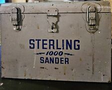 Vintage Sterling 1000 Pad Sander  Porter Cable Plus Pads Motor Runs Porter Cable picture