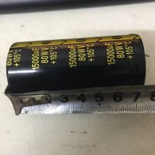 15000uF 15000mfd 80V 35*72mm Electrolytic Audio Capacitor & USA  picture