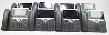 Lot of 8 Cisco CP-8811 IP VoIP PoE Business Phones w/ Stands & Handsets picture