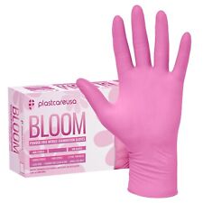 Pink Nitrile Exam Gloves - Various Sizes - Powder & Latex Free (Medical Grade) picture