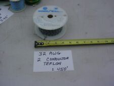 32 awg 2 conductor teflon wire 450' picture