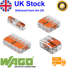 WAGO 221 Series Reusable Electrical Wire Cable Connectors Compact UK picture