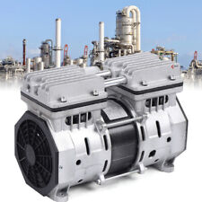 370W Industrial Oilless Vacuum Pump Oil Free Piston Vacuum Pump 100 L/min 8-Bar picture