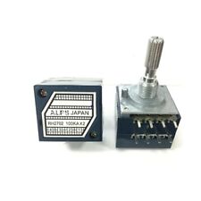 1pc Potentiometer 100K Log ALPS   Amp Volume Control Pot Stereo W Loudness picture