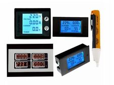 AC 80-260V 0-100A LCD Volt Current Watt Kwh Meter Power Energy Ammeter Voltmeter picture