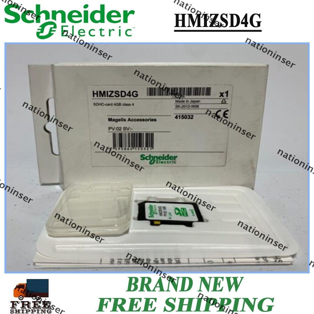 SCHNEIDER ELECTRIC HMIZSD4G 4GB Memory Card 1PC Schneider HMIZSD4G 