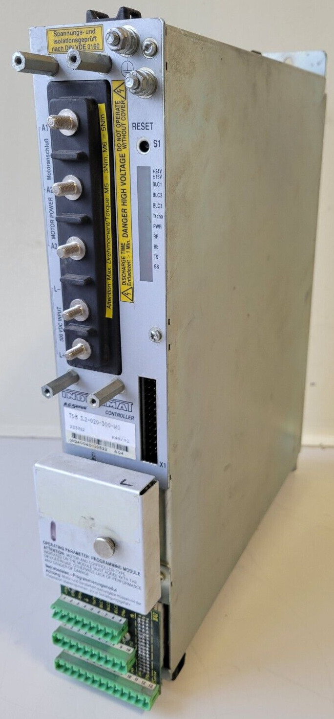 Indramat AC Servo Controller TDM 3.2-020-300-W0