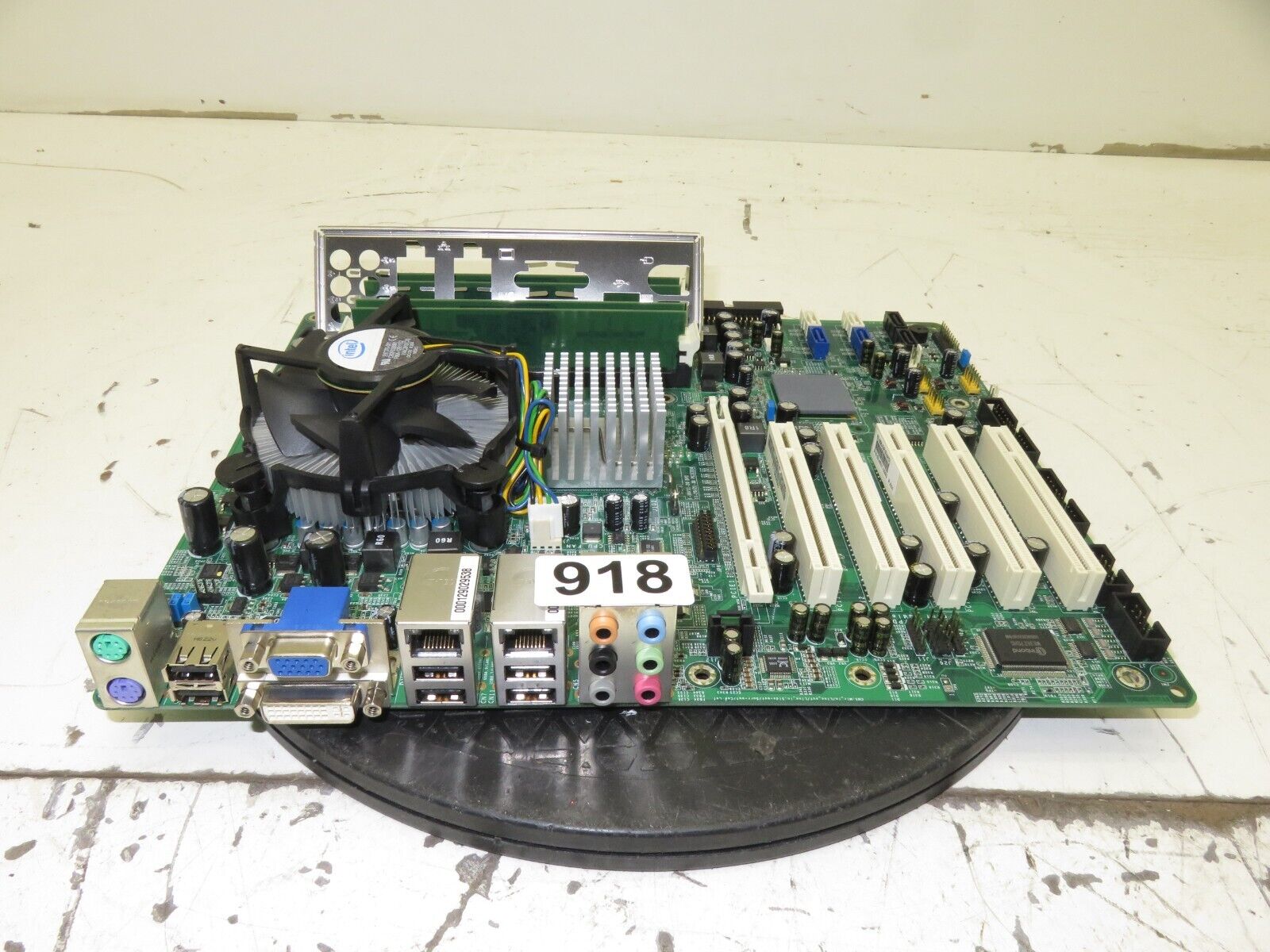 DFI BL600-DR Industrial Motherboard Intel Core 2 Quad Q8300 2.5GHz 4GB Ram