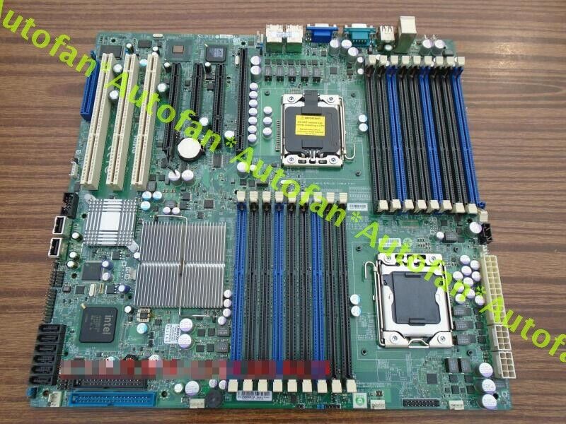 X8DTN+dual channel Xeon 1366 server motherboard supports 5600CPU multiple PCI-X