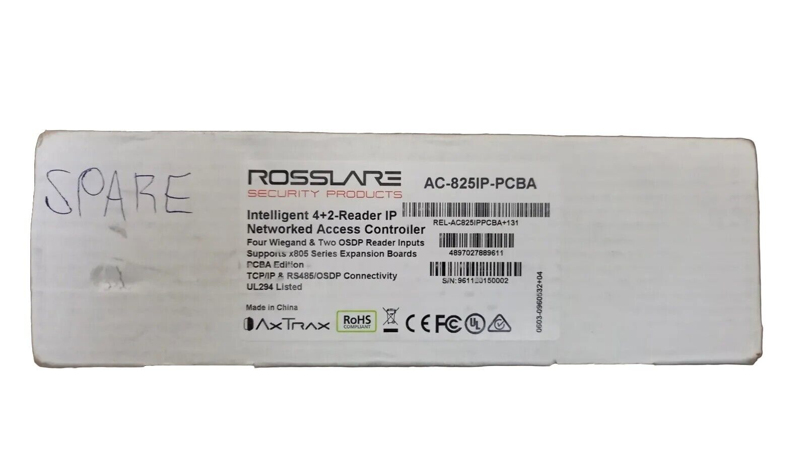 Networked Access Controller Rosslare AC-825IP-PCBA Intelligent 4+2 Reader Ip