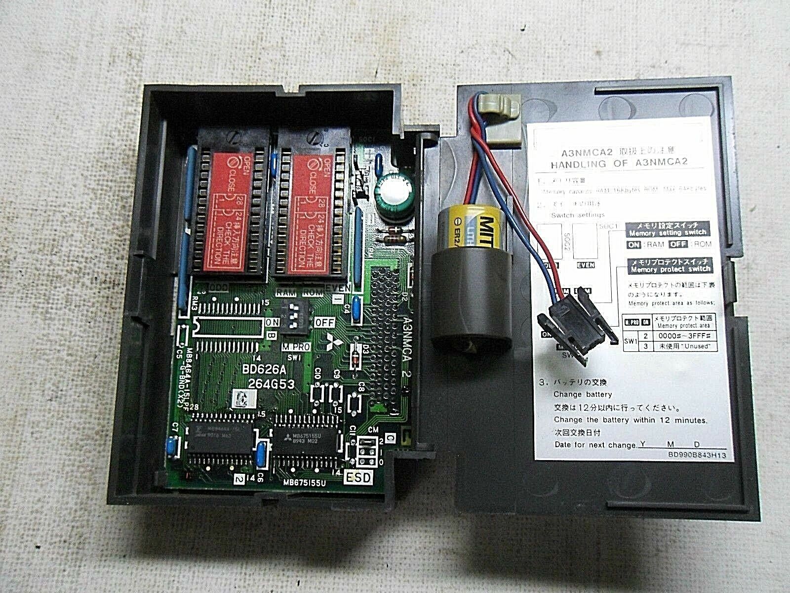 Mitsubishi Melsec A3NMCA2 Memory Module