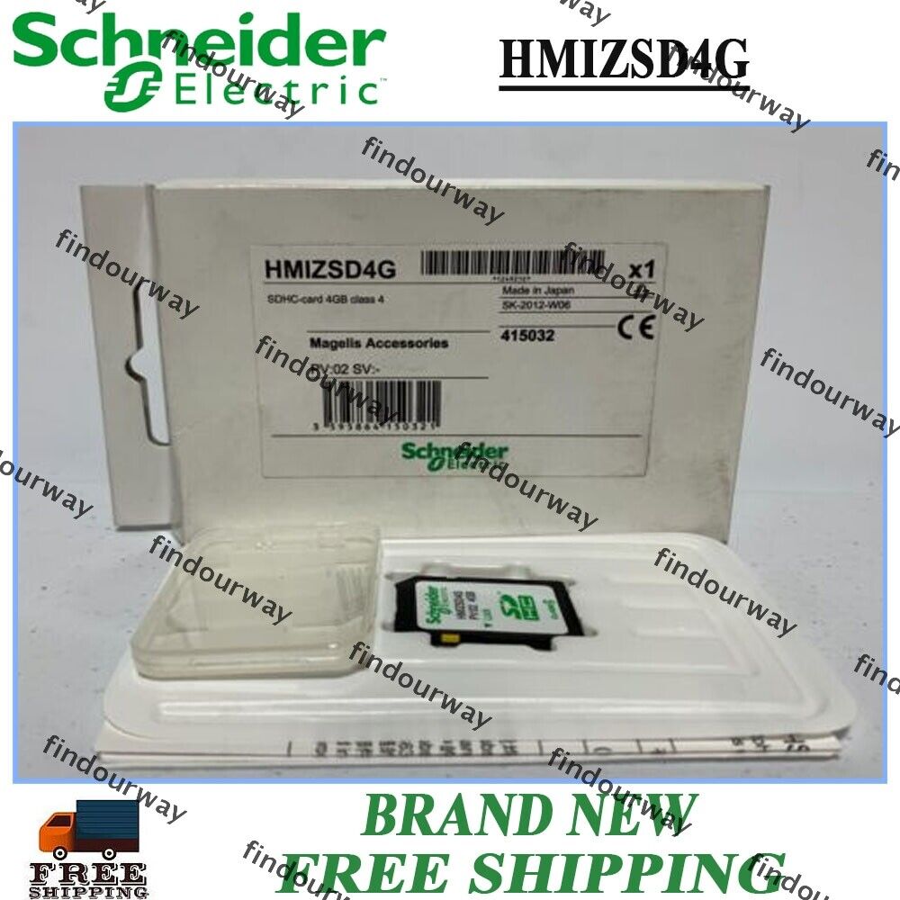 SCHNEIDER ELECTRIC HMIZSD4G 4GB Memory Card 1PC Schneider HMIZSD4G 