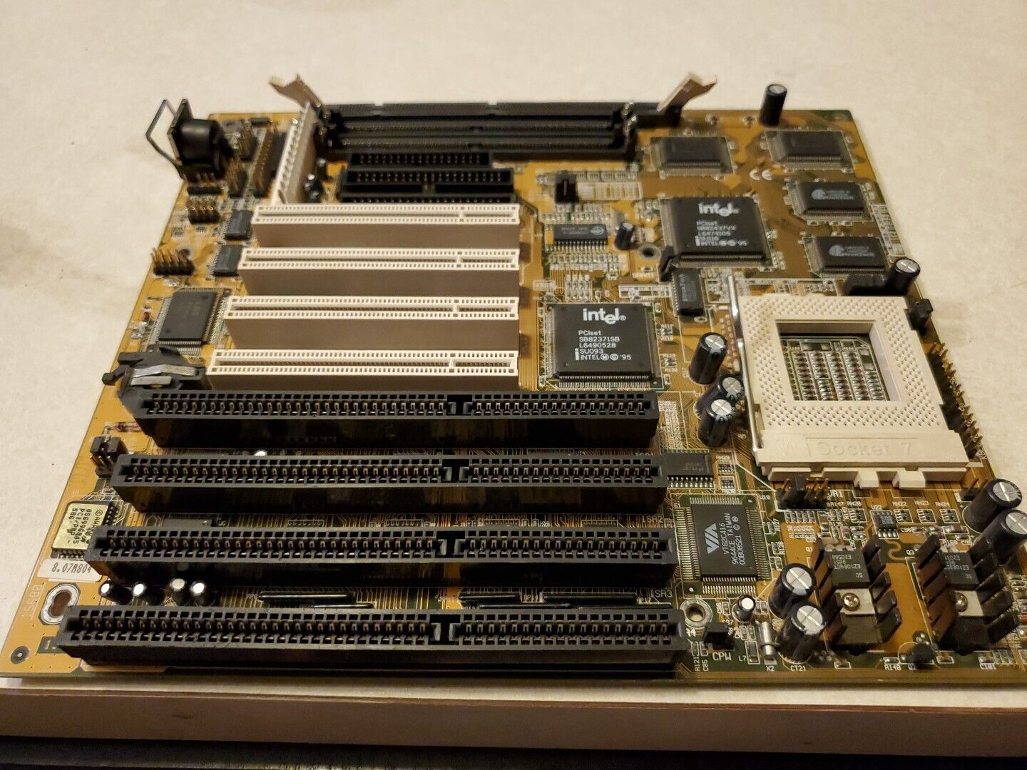 Vintage VT-503 motherboard Socket 7 Appears Good Sold As-is