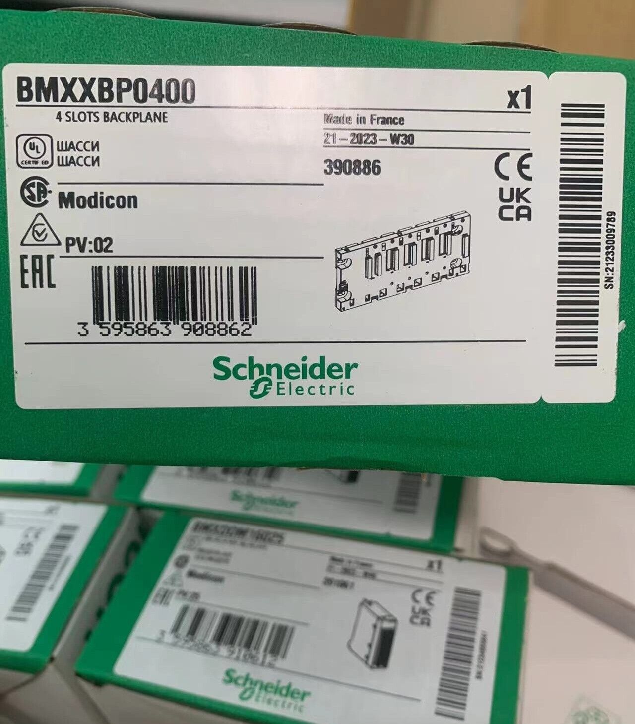 BMXXBP0400 1PCS Brand New Schneider BMXXBP0400  Fast delivery
