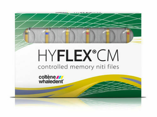 5 X Coltene HyFlex CM Controlled Memory Niti file starter pack