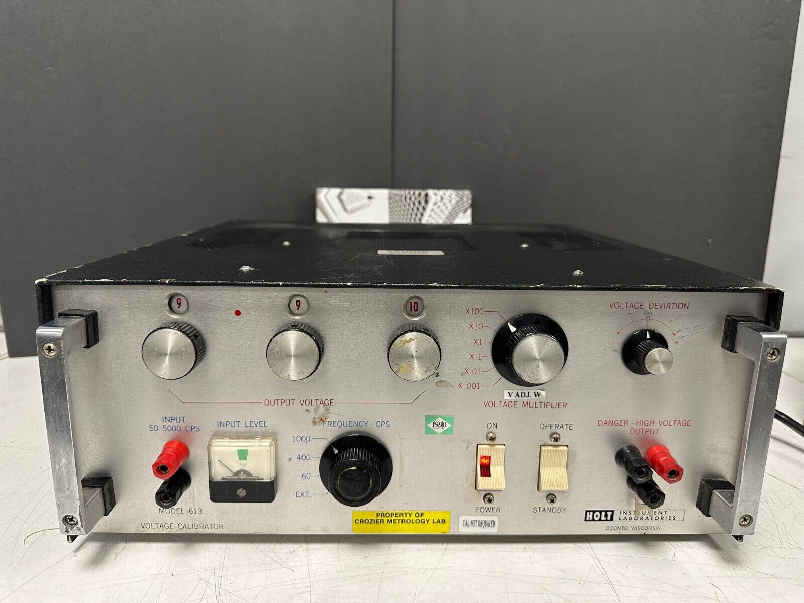 VINTAGE - Holt Instrument Laboratories Model 613 #C300