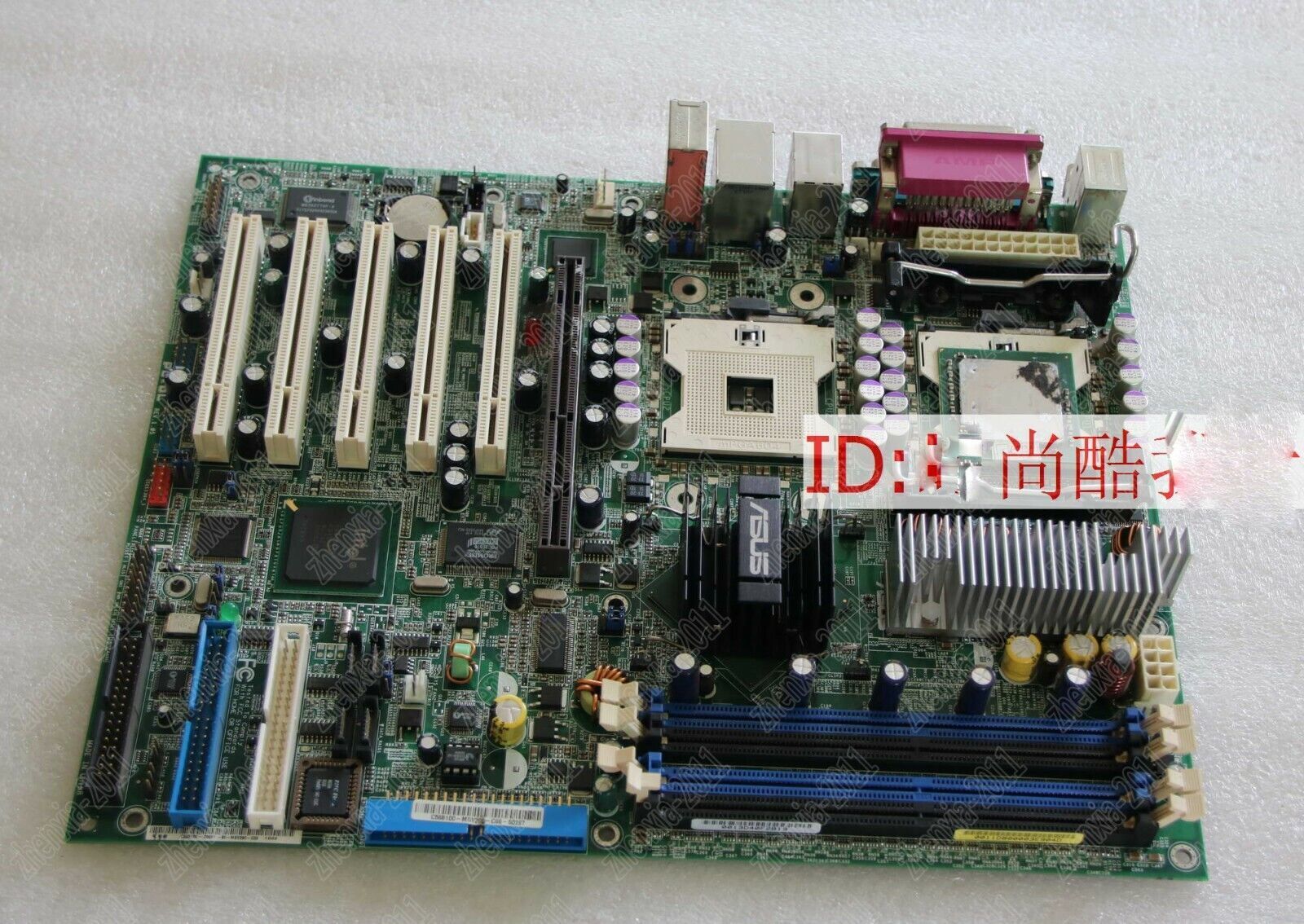 1PC Used PC-DL DELUXE 875P Motherboard 604 Pin Server Board PC-DL #A6-8