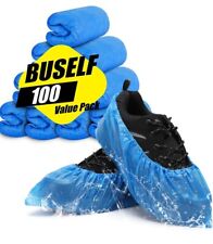 Shoe Covers Disposable Non Slip - Pack of 100 (50 Pairs), Premium Waterproof and picture