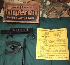 Vintage Imperial Brass Mfg. 93-F flaring tool Set Complete In BOX New Old Stock picture