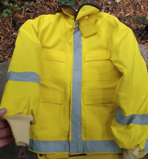 Vintage 1970s PGI Flame Resistant Firefighter PPE Coat XL Pristine condition picture