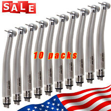 10pcs SANDENT NSK PANA MAX Style Dental High Speed Handpiece Push Button 4 Holes picture