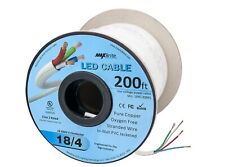LED Cable 4 Conductor Jacketed in-Wall Speaker Wire UL/cUL Class 2 (200ft. Sp... picture