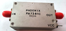 Phoenix PA7381C amplifier  ~ 30 dB gain 1.5-3.5 GHz tested, plots picture