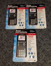 NEW Lot of 3 TEXAS INSTRUMENTS TI-84 PLUS CE Graphing Calculator FACTORY SEALED  picture