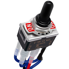 Waterproof Momentary Reverse Polarity Switch 12V 10 Amps DC Motor Control 6 Pin picture