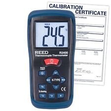 REED Instruments R2400-NIST Type K Thermocouple Thermometer, -58 to 2000°F picture