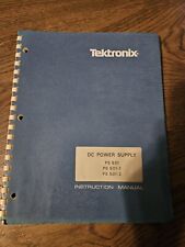 VINTAGE TEKTRONIX DC POWER SUPPLY PS 501 PS 501-1 PS 501-2 OSCILLOSCOPE MANUAL picture