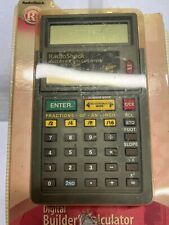 RadioShack Digital Builder’s Calculator With Special Feet Inch Fraction Function picture