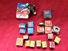 19 NOS VINTAGE ASSORTED BALL roller BEARINGS Delco BCA  PDQ universal joint lOT picture