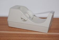 Vintage Desk Tape Dispenser Weighted Beige/Off White picture