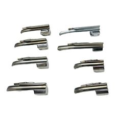 Laryngoscope Blade Stainless Steel Lot Of 8 ( Rusch & other ) picture