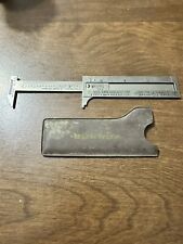 Vintage Burndy Wire-Mike Wire Gauge Micrometer S. Steel Pocket Caliper 1954 NICE picture