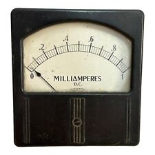 0-1mA Analog Panel Meter Ammeter Weston picture